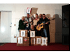 Wolle mit Rockband Zeus
